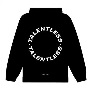 Talentless premium circle logo hoodie